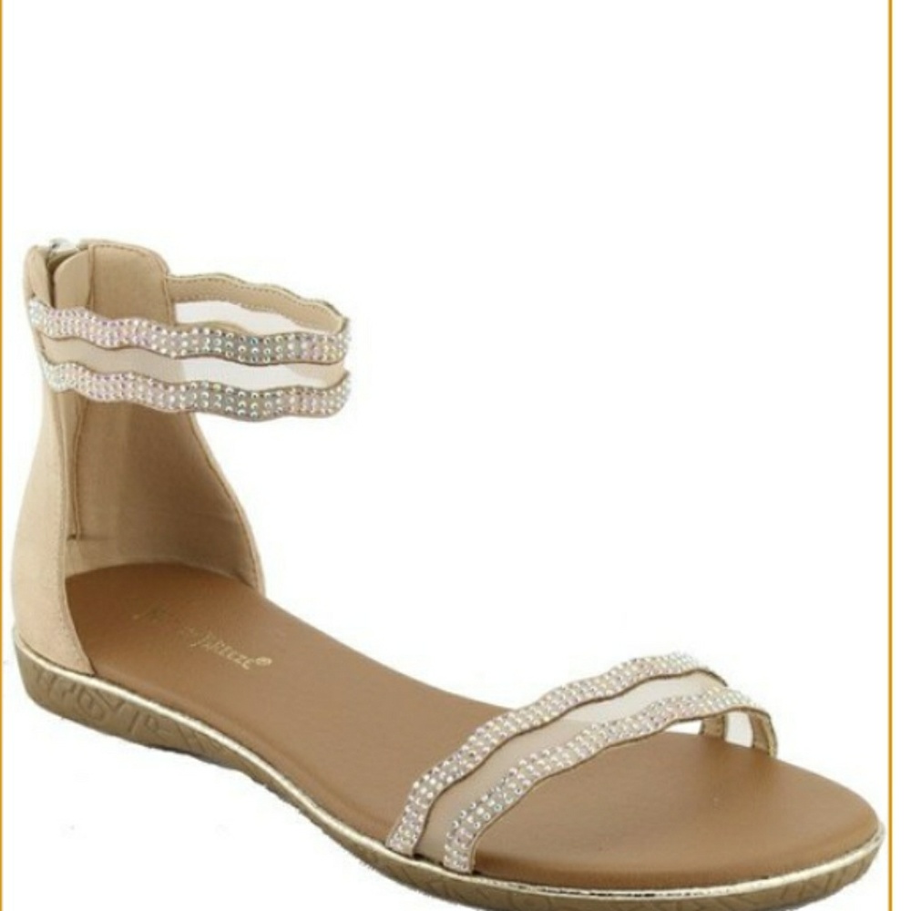 Beston rhinestone womens sandals